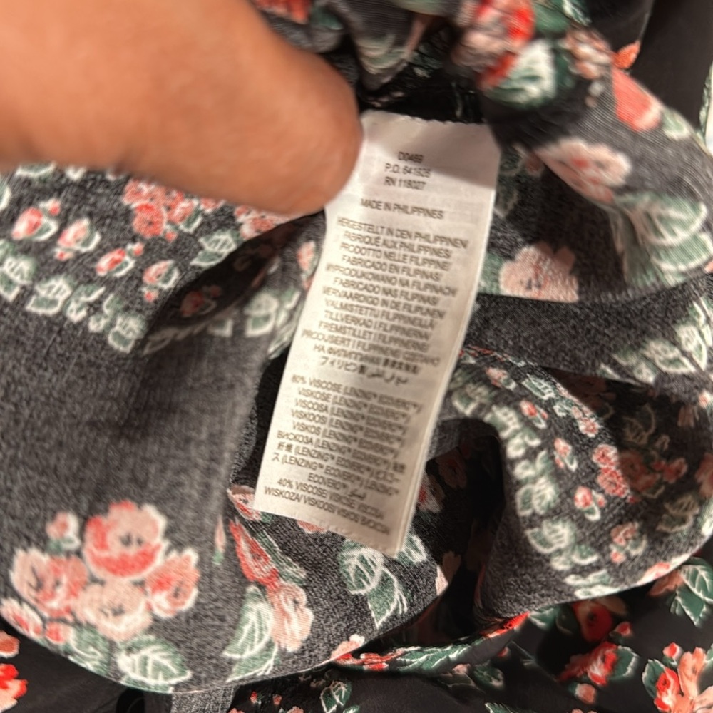 Boden Black and Pink Long Sleeve Sundress - Picture 5 of 6